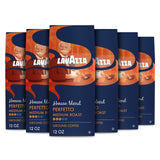 Lavazza House Blend Perfetto Ground Coffee 6 Bags of 12oz, Medium Roast, Full-bodied, Intensity 3/5, 100% Arabica, Ideal for Drip Brewers, (Pack of 6)