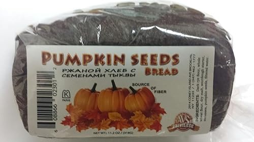 European Pumpkin Seed Rye Bread Pack of 3