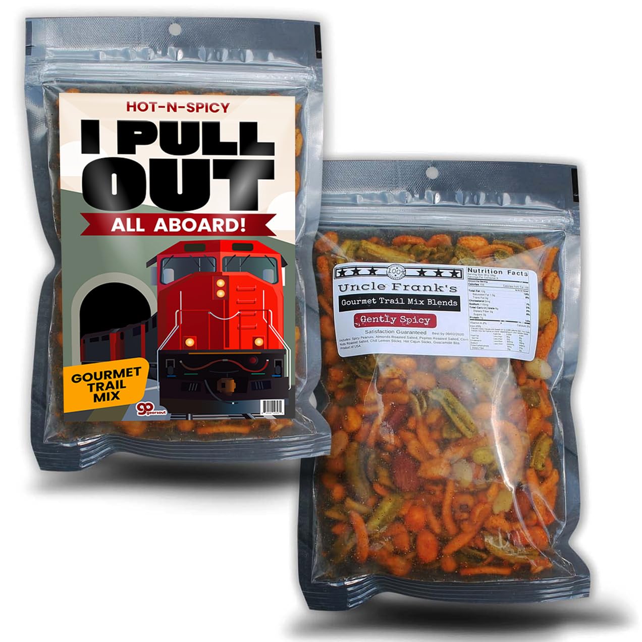 I Pull Out Train Trail Mix - Premium Nutty, Fruity Snacks - Gourmet Blend for Delightful Energy Snacking and On-the-Go Enjoyment
