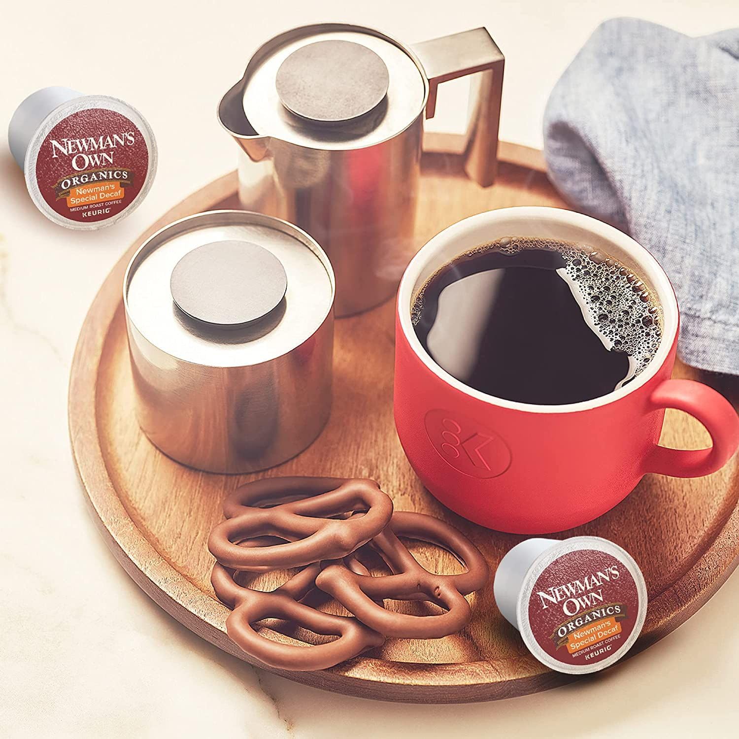 Newman's Own Special Decaf Coffee for Keurig Brewers 24 K-Cups (3 Pack)