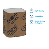 Georgia-Pacific Dixie Ultra Interfold 2-Ply Napkin Dispenser Refill, White, 32006, 250 Napkins Per Pack, 24 Packs Per Case