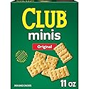 Club Minis Crackers, Lunch Snack, Original, 11oz Box