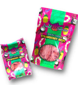 Local Sweets Li Hing Mui Sour Strawberry Belts, Hawaiian Candy (8.0, Ounces)