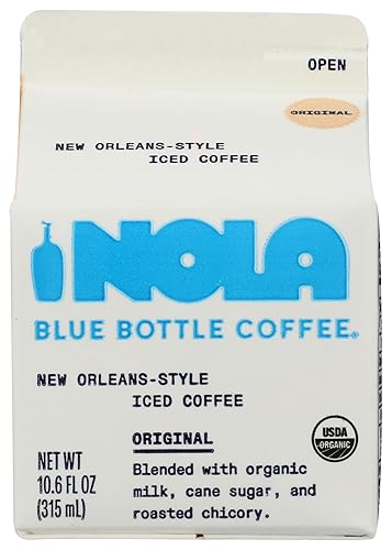 Blue Bottle Coffee Organic New Orleans Style Iced Coffee, 10.6 FZ