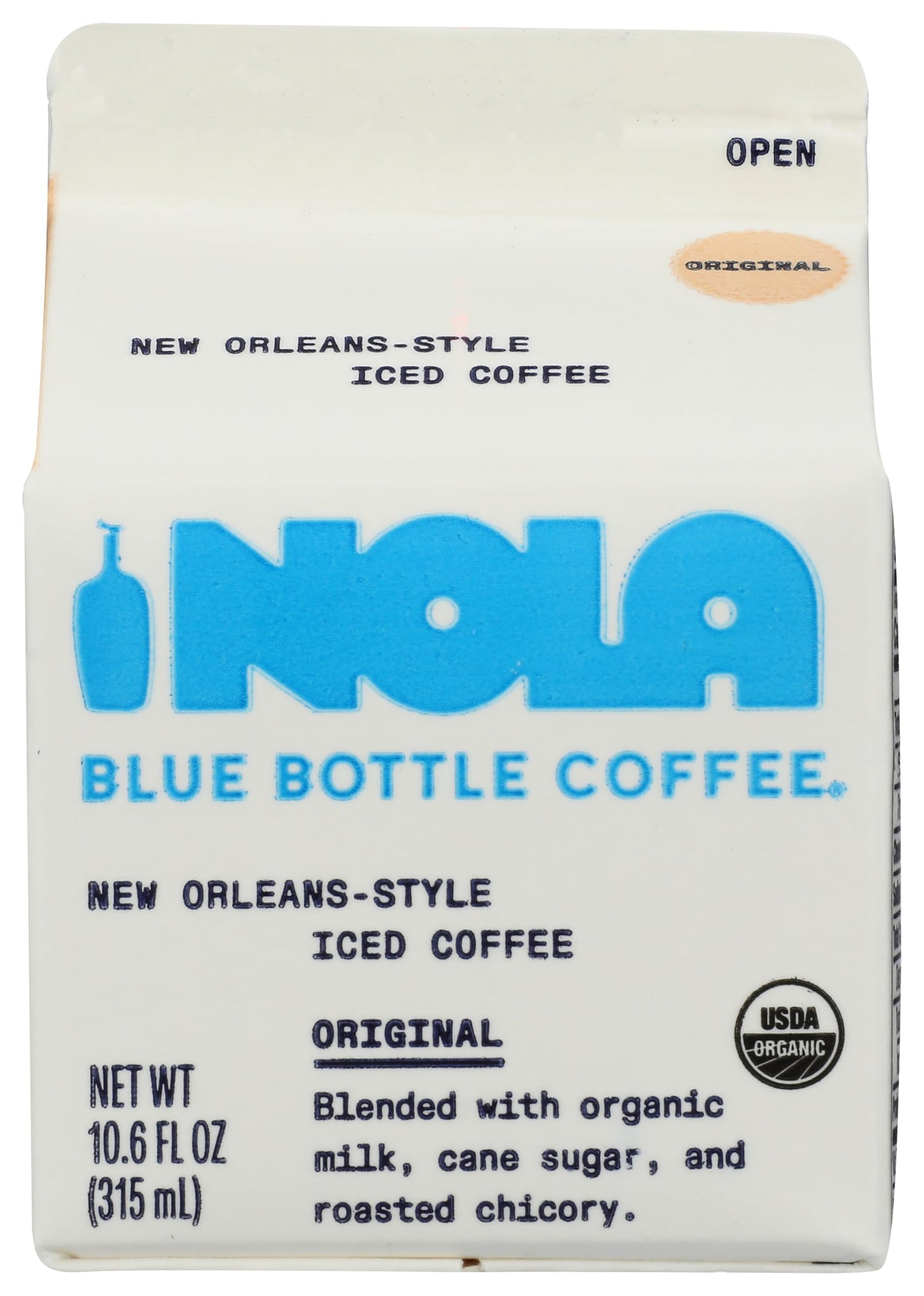 Blue Bottle Coffee Organic New Orleans Style Iced Coffee, 10.6 FZ