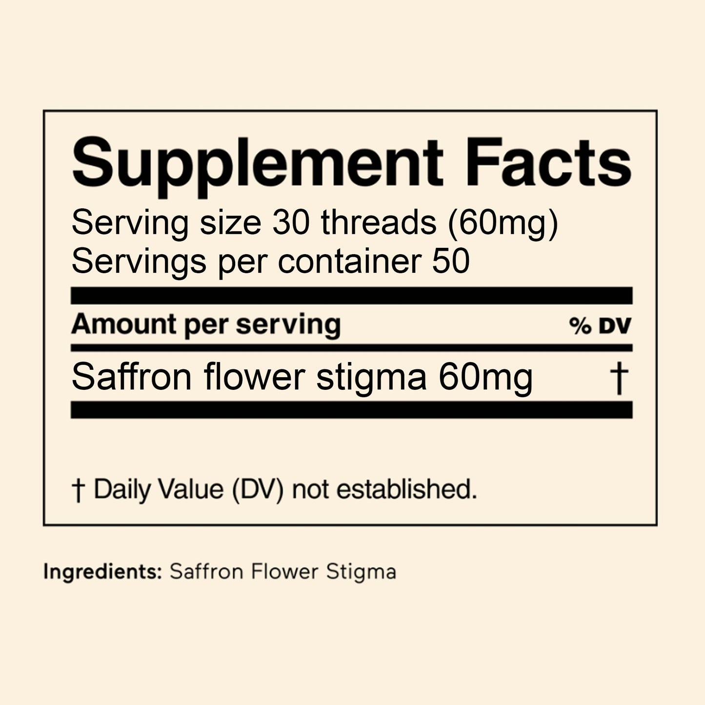 THE FULLEST - Saffron Threads - All-In-One Pure Saffron Threads for Tea, Infusions, and Cooking, Sugar-Free, Vegan, and Gluten-Free, 3g Pure Stigma