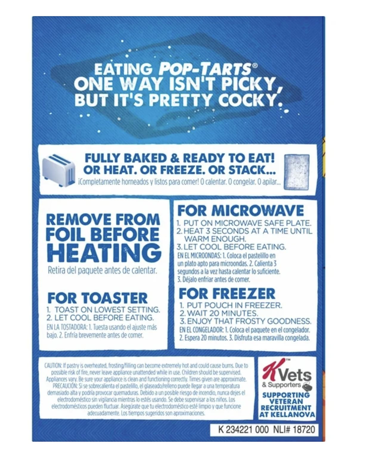 Kellogg's, Pop Tarts, Pumpkin Pie, Limited Edition, 16-Count, 28.2oz Box