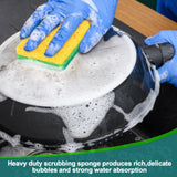 Anmoro Sponges Kitchen,Non-Scratch Dish Sponge,Biodegradable Sponges for Dishes,The Most Suitable for Cleaning Kitchen Tableware and pots - 24 Pack