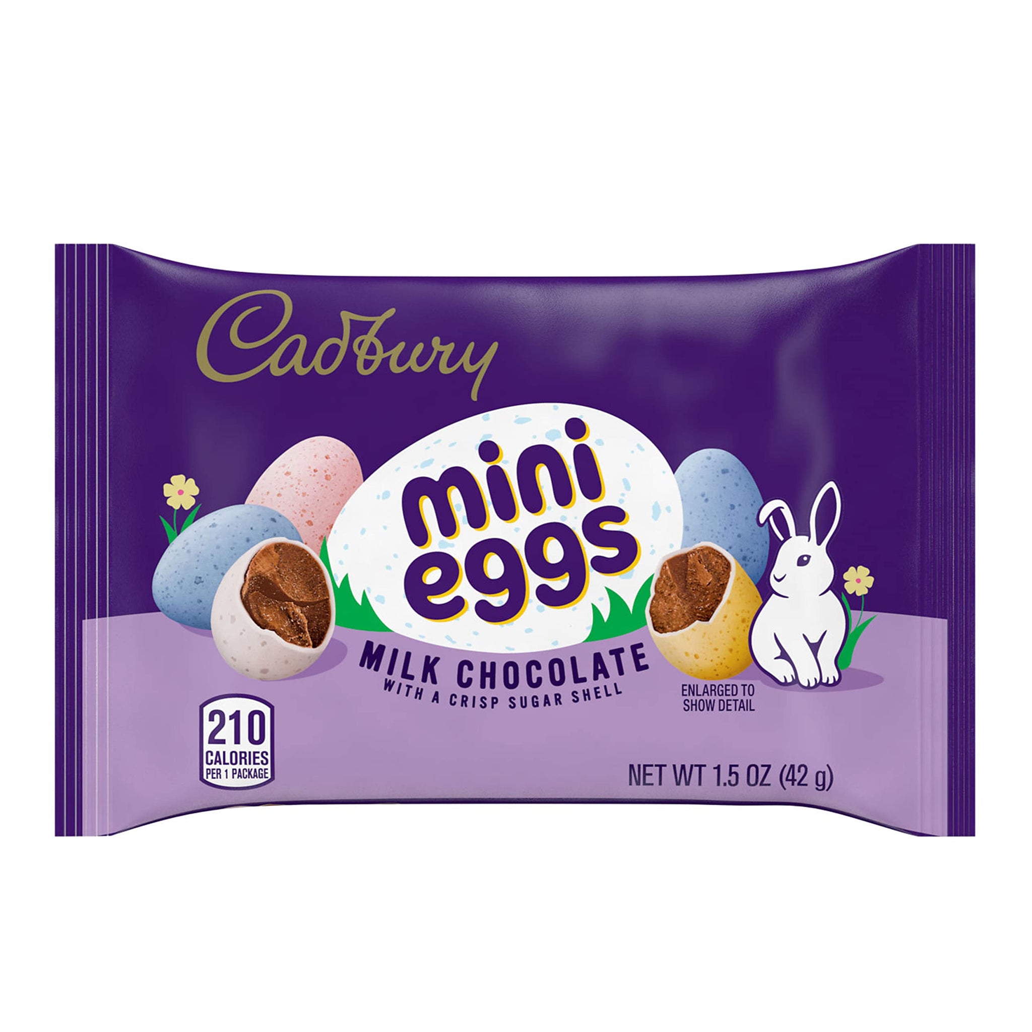 CADBURY MINI EGGS Milk Chocolate, Easter Basket Easter Candy Packs, 1.5 oz (36 Count)