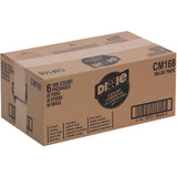Dixie CM168 Combo Pack, Tray w/White Plastic Utensils, 56 Forks, 56 Knives, 56 Spoons
