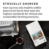 Kion Organic Ground Coffee | Best Tasting, Purest, Highest Antioxidant, Healthiest Coffee | Dark Roast 12 Oz
