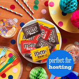 M&M'S Milk Chocolate, Peanut & Peanut Butter Fun Size Variety Pack, Party Size, 19.41 Oz Bulk Candy Bag