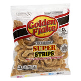 Golden Flake Super Cracklin Strip w/Red Pepper Seasoning 3 oz (Pack of 4)