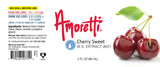 Amoretti - Cherry Sweet Extract Water Soluble 2 oz - Highly Concentrated & Perfect For Pastry, Savory, Brewing, and more, Preservative Free, Vegan