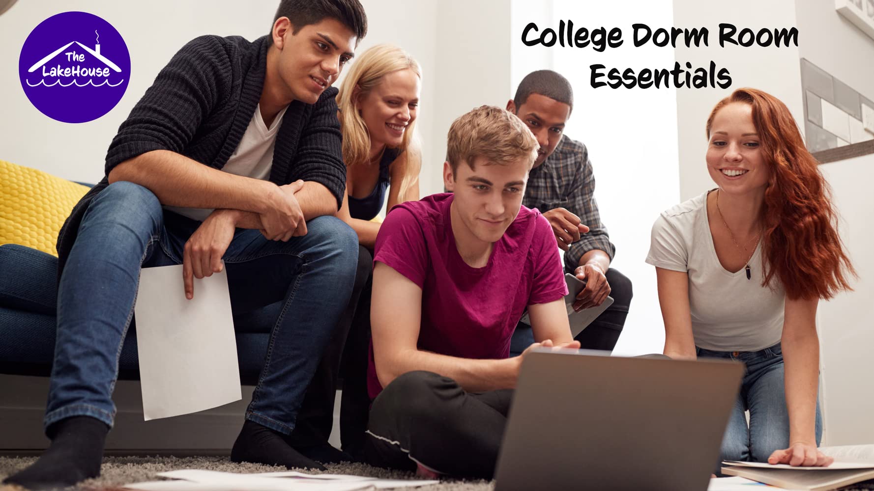 LakeHouse Student 52 College Care Package with Taco Bell Gift Card - College Essentials Snack Box - College Snack Boxes Care Packages for College