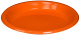 Big Party Pack Orange Peel Plastic Plates | 10.25" | Pack of 50 | Party Supply