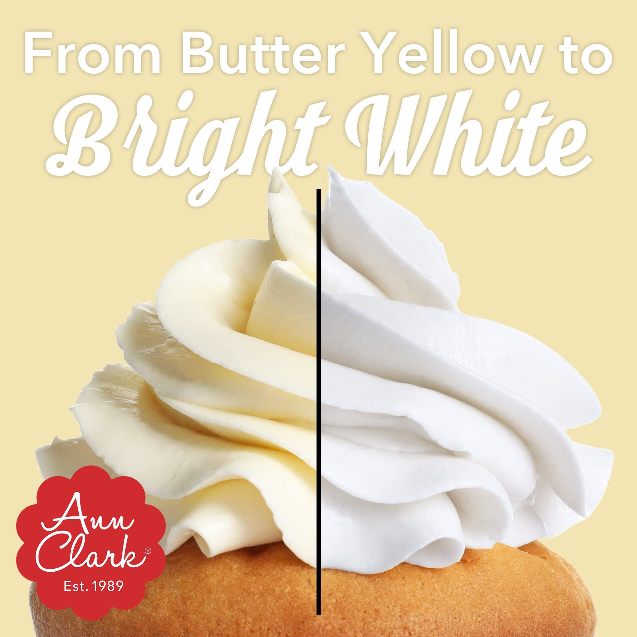 Ann Clark Bright White Food Coloring Gel Large 4.5 oz Professional Grade Made in USA