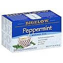 Bigelow Peppermint Herbal Tea 0.91 OZ(Pack of 12)
