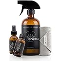 O'VEDA Starter Kit - Multi-Purpose Cleaning Bundle with 1 Concentrate & 1 Spritzer Refill Bottle (30ml each), 16oz Spray Bottle & Cleaning Cloth