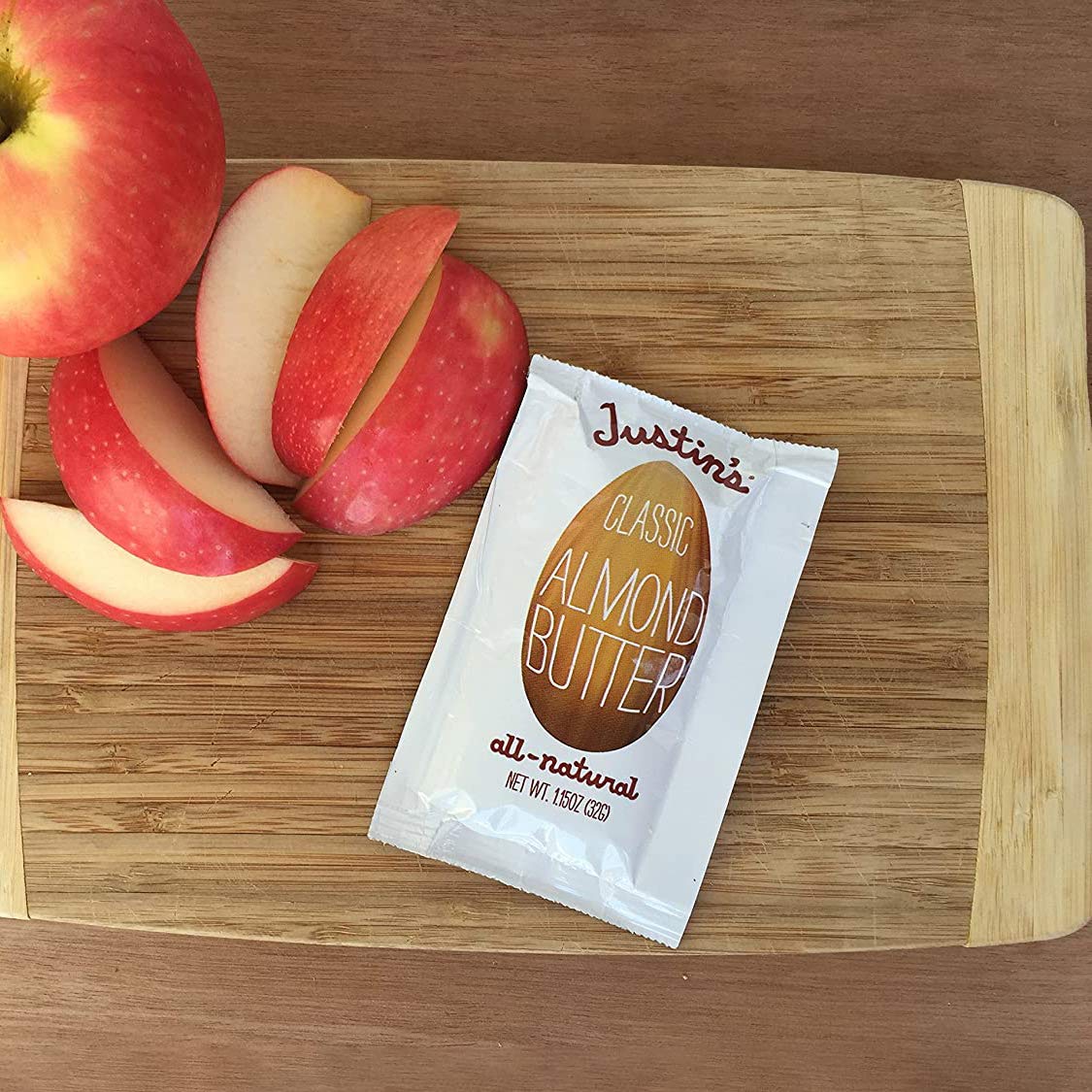 Justins, Almond Butter Classic Squeeze Pack, 1.15 Ounce