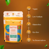 Satya Butter Chicken Masala Powder Makhani Curry Spice Mix 5 Fresh Sachets x 37g Rich & Creamy Indian Curry Seasoning for Chicken, Paneer & Vegetables