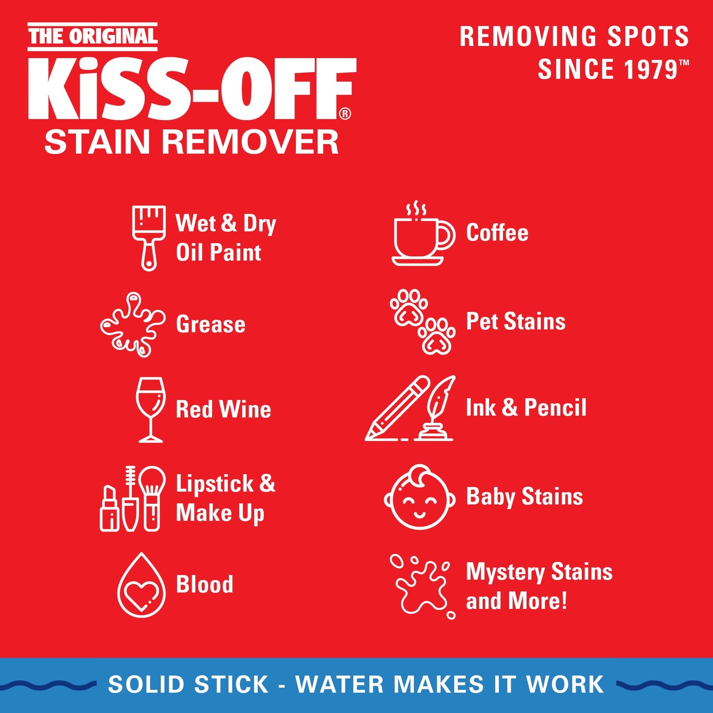 General Pencil Kiss Off Stain Remover 0.7-Ounce (136BP),White