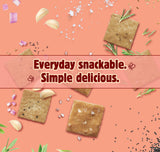 Better with Buckwheat Sea Salt Gluten-Free Crackers - Healthy Snack Crackers, Grain-Free, Non-GMO, Sugar-Free - Pair with Cheese, Hummus & Dips - 1