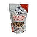 Granny's Confections Old-Fashioned Cashew Brittle - 6oz Bag - Premium Gourmet Candy Handmade Just Like Granny Made. Loaded with Whole Cashews