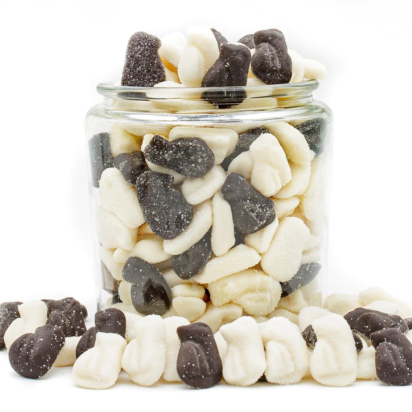 Guatemalan Gummy Candy Bulk 1 lb - Cola Gummies, Gelatin Based, Soft and Chewy, Penguin Shaped, in Resealable Bag
