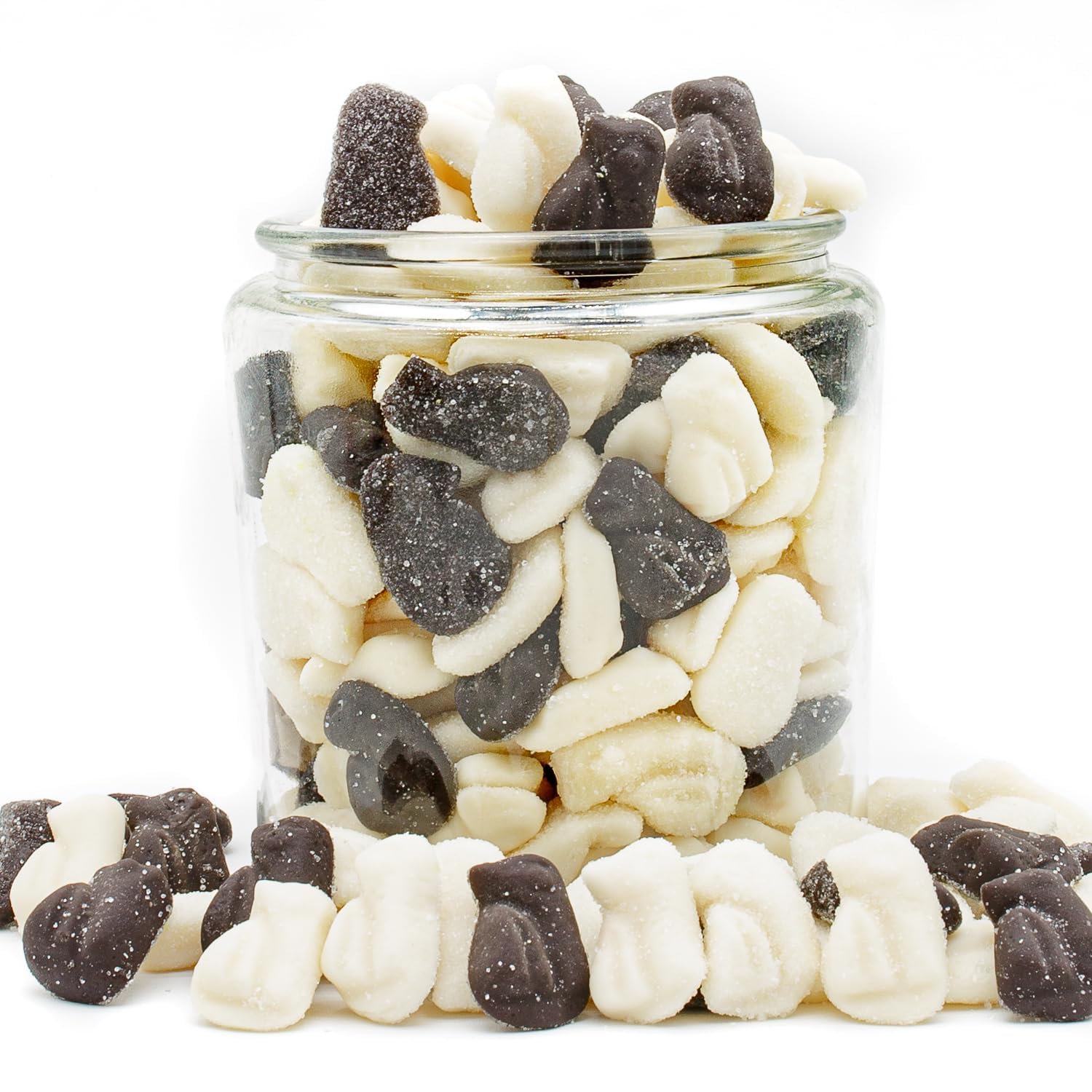 Guatemalan Gummy Candy Bulk 1 lb - Cola Gummies, Gelatin Based, Soft and Chewy, Penguin Shaped, in Resealable Bag
