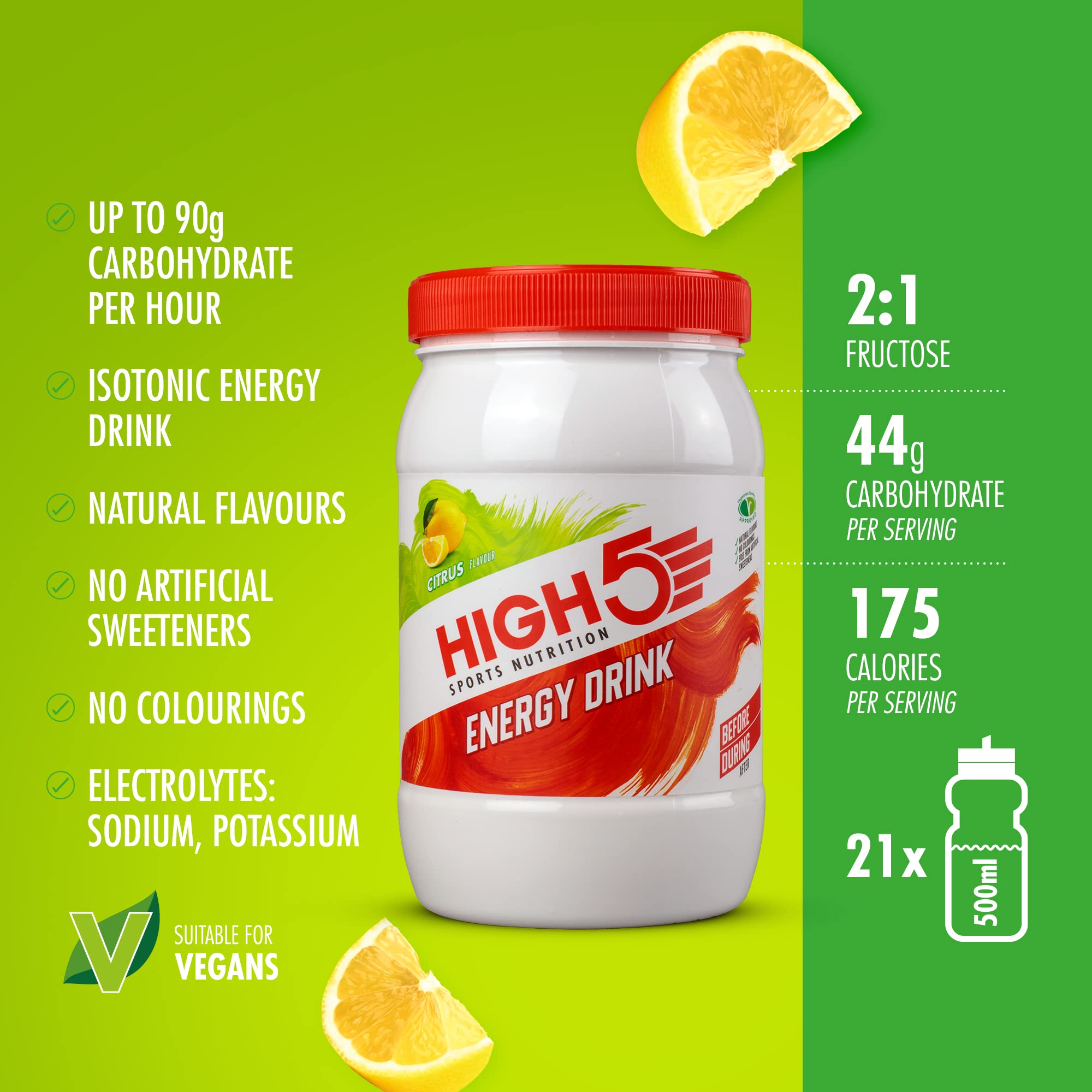 High5 Energy Source Citrus Jar 1Kg by High 5
