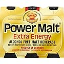 Power Malt, Extra Energy Drink, 12 Fl Oz, 6 Pack