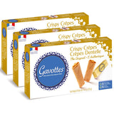 Gavottes Gourmet French Lace Crispy Crepes 3 pack - Individually Wrapped | Ready-to-eat crispy Crepes | Crispy Crepes From France | The Original