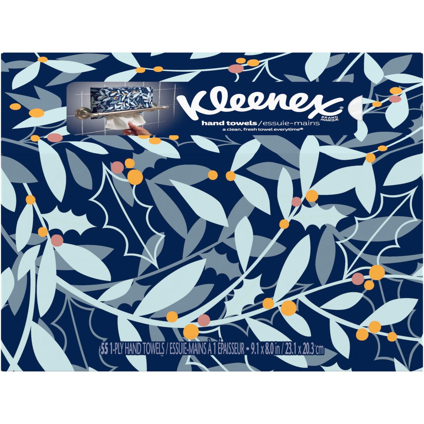 Kleenex Holiday Hand Towels Floorstand 1ct