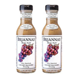 BRIANNAS - Home Style New American Creamy Balsamic Dressing - Fine Salad Dressing made with Premium Ingredients - Gluten Free Dressing - 12 oz