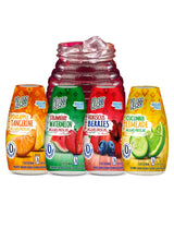 Klass Aguas Frescas | Liquid Water Enhancer | Classic Variety Pack | Flavors: Cucumber Limeade Strawberry Watermelon Hibiscus Berries & Pineapple