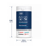 ILHAN GLOBAL TRADE Quick Descaler 250 gr Compatible with Bosch Neff Siemens Washing and Dishwasher Descaler 0311506 Washing and Dishwasher Cleaner