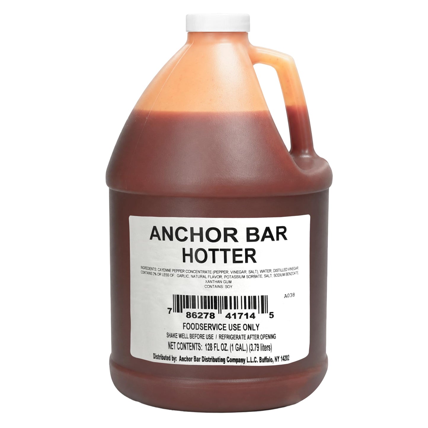 Frank & Teressa's Original Anchor Bar Buffalo Wing Sauce, Mild - 1 Gallon (128 fl oz) | Authentic Buffalo Wing Sauce from the Home of the Original
