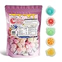 Gummy Glow Wax Candy 12oz Bulk Pack, Retro Chewy Wax Candies for Old School Candy Lovers with 55-65 Pieces & 5 Flavors, Nostalgic Sweet Treats