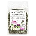 Cardo Mariano Milk Thistle Herbal Tea - 7oz (200g) - Organic Milk Thistle Loose Leaf Tea - 100% Natural, Non-GMO & Caffeine-Free, No Additives, No