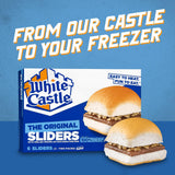 White Castle The Original Slider, 100% Beef, 6Count Hamburgers, Microwaveable 9.5 Oz. Box (Frozen)