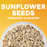 Sunbest Natural Raw Sunflower Seeds, 2 lbs - Unsalted & No Shell - Sunflower Seed Kernels to Eat - For Snacking, Baking & Topping - Road Trip, After