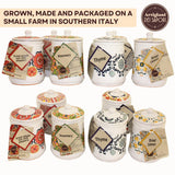 Dried Thyme in Italian ceramic jar, herbs and seasoning gifts, jars with spices included, product of Italy, 0.7 oz. Artigiani dei Sapori