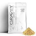 Gravity Coffee 12oz Signature White Coffee, Bag of Ground White Coffee, Nutty & Earthy Flavors, Subtle and Smooth Flavor
