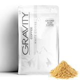 Gravity Coffee 12oz Signature White Coffee, Bag of Ground White Coffee, Nutty & Earthy Flavors, Subtle and Smooth Flavor