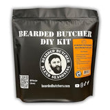 Bearded Butchers Pumpkin Cranberry Bratwurst DIY Kit - Sweet & Savory Fall Flavors with Pumpkin Spice Seasoning, Organic Dried Cranberries, and 32mm