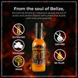 SPYCE Habanero Hot Sauce, Vegan, Gluten Free, Low Sodium, Non-GMO, No MSG, No Sugar, No Filler (5 oz, Mango Habanero)