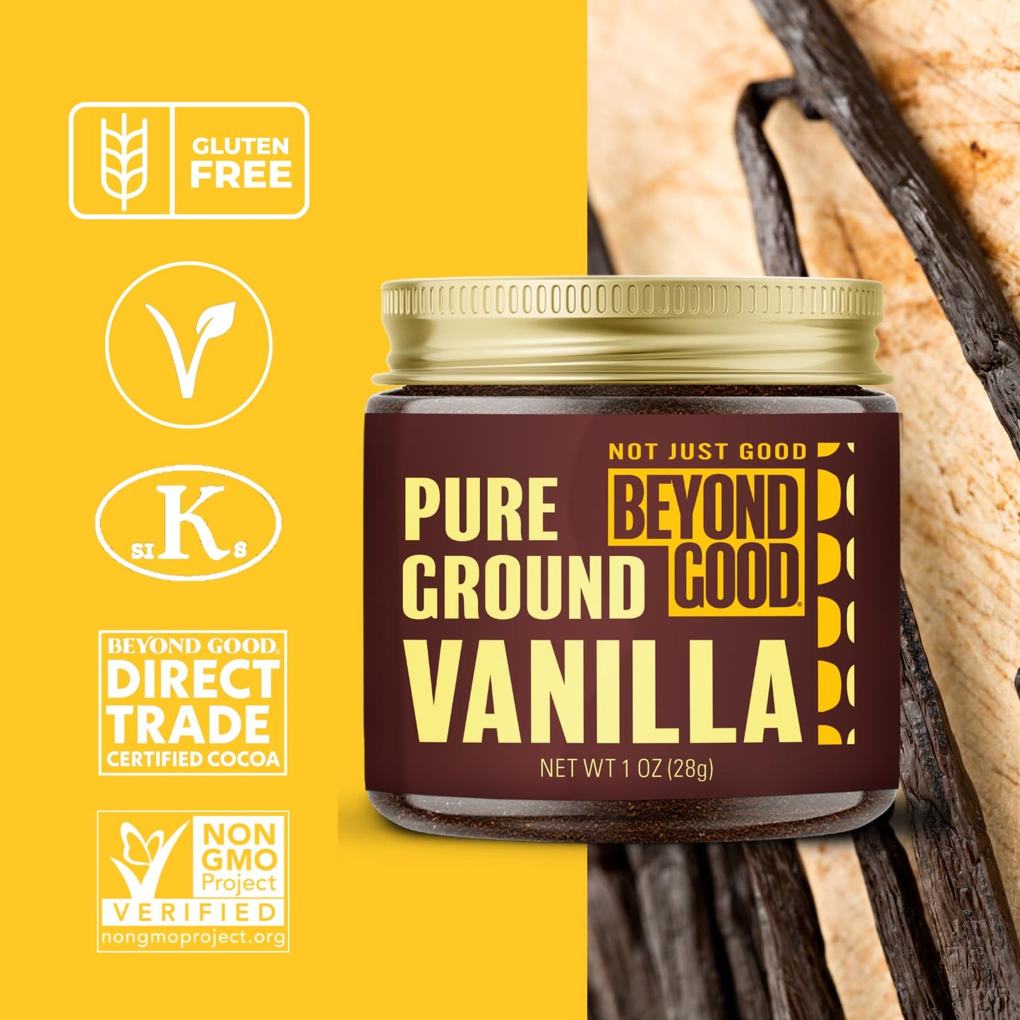 Beyond Good Pure Ground Vanilla, 1 OZ