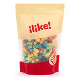 Neon Sour Gummi Bears Candy Bulk | 2-Pound Bag | Assorted Fruit Flavored Sour Gummies | Chewy Candy for Parties, Snacking, Buffets, and Dessert