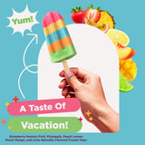 JonnyPops Organic Tropical Paradise Punch Frozen Pops 8ct